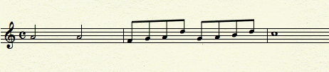 Figure 1a (C Major)